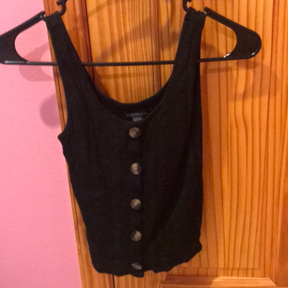 AE button down tank